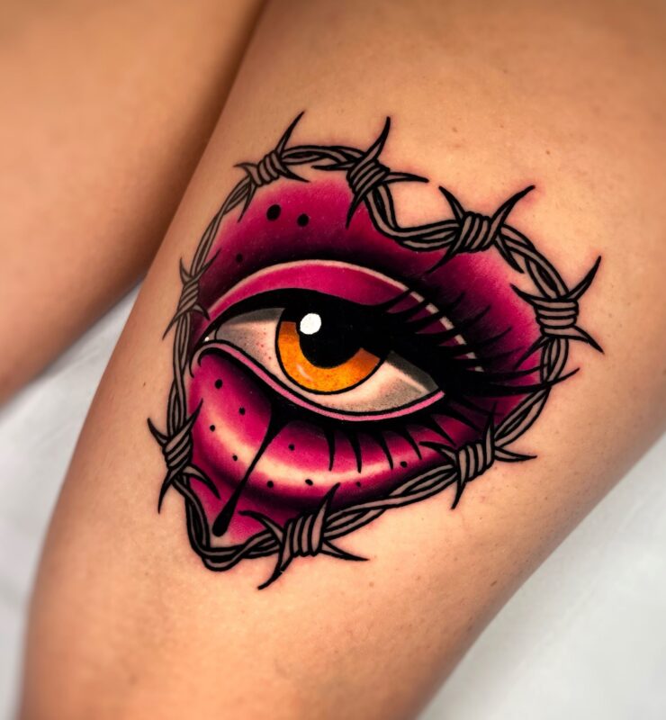 Tatuaje realista en brazo por Luan en Dida Tattoo Elche