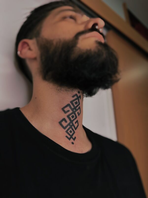 Tatuaje neotradicional de gran formato por Brina en Dida Tattoo Elche